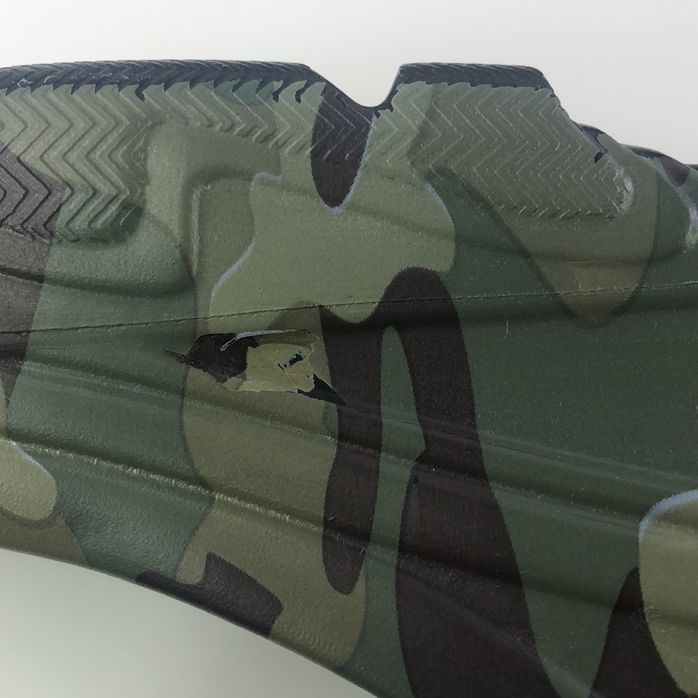 BASS Outdoor Camo Field Slides Clogs Shoes size 12 - Picture 12 of 12